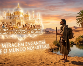 A miragem enganosa que o mundo nos oferece