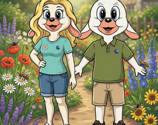 Abelhas e vespas sugam as mesmas flores, mas não obtêm o mesmo resultado
