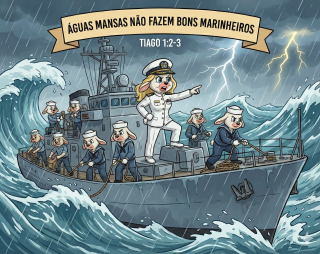 Águas mansas não fazem bons marinheiros