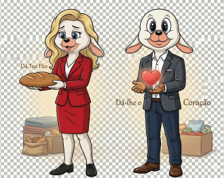 Ao que tem fome dá teu pão, mas ao triste dá-lhe o coração