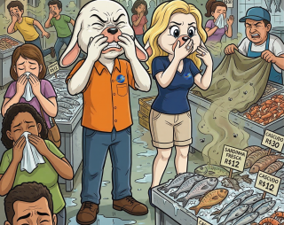 As más companhias são como um mercado de peixe; acabamos por nos acostumar ao mau cheiro
