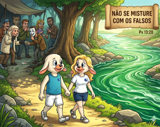 Não se misture com os falsos