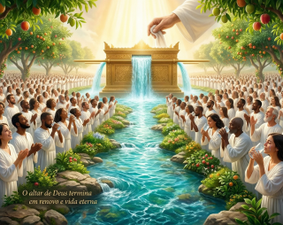 O altar de Deus termina em renovo e vida eterna