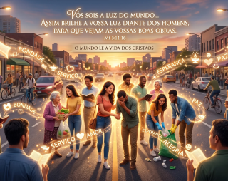 O mundo lê a vida dos cristãos