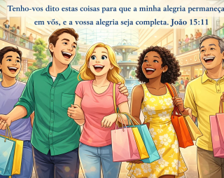 Onde você tem buscado alegria