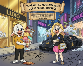 Os prazeres momentâneos que o mundo oferece